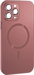 ObaStyle Metal Effect Magnetic Soft Cover Case για Apple iPhone 12 Pro - Ροζ Χρυσό