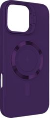 ObaStyle Creative Camera Stand Case για Apple iPhone 12 / 12 Pro - Βαθύ Μωβ