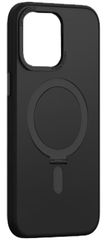 MLK+ Semiclear Magnetic Hard Stand Case για Apple iPhone 14 Pro Max - Μαύρο