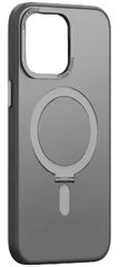 MLK+ Semiclear Magnetic Hard Stand Case για Apple iPhone 14 Pro Max - Γκρι