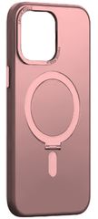 MLK+ Semiclear Magnetic Hard Stand Case για Apple iPhone 14 Pro Max - Γκρι