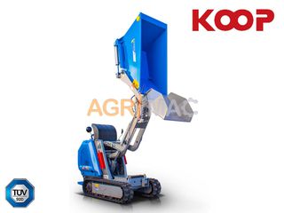 Ντάμπερ - Dumper Graecus 2025 Diesel, υδρ/κό με φορτωτή & υψηλή ανατροπή HT800FL