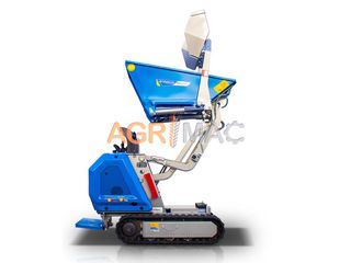 Ντάμπερ - Dumper Graecus 2025 Diesel, υδρ/κό με φορτωτή & υψηλή ανατροπή HT800FL-thumb-2