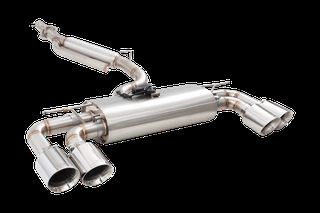 3" Cat-Back System with Varex Muffler, 304 Stainless Steel