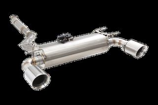 2.5" Cat-Back System with Varex Muffler, 304 Stainless Steel
