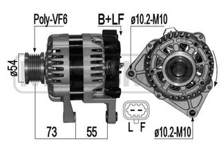 ΔΥΝΑΜΟ ΓΝΗΣΙΟ 12V 100A OPEL