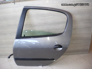 ΠΟΡΤΑ ΠΙΣΩ ΑΡΙΣΤΕΡΑ PEUGEOT 206 /98-06, AΡΙΣΤΗ ΚΑΤΑΣΤΑΣΗ!!!ΑΠΟΣΤΟΛΗ ΣΕ ΟΛΗ ΤΗΝ ΕΛΛΑΔΑ!!!