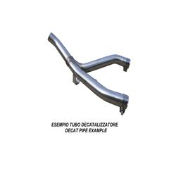 GPR εξατμιση Bmw R 850 R 2003-2007, Decatalizzatore, Decat pipe - (11312-577)