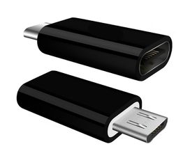POWERTECH αντάπτορας Micro USB σε USB-C θηλυκό CAB-UC020, OTG, μαύρος
