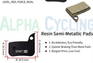 Τακάκια SRAM ROAD-thumb-1