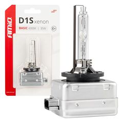 ΑΝΤΑΛΛΑΚΤΙΚΗ ΛΑΜΠΑ ΧΕΝΟΝ BASIC D1S 12V 4.300k 35W BLISTER CARD AMIO - 1 ΤΕΜ.