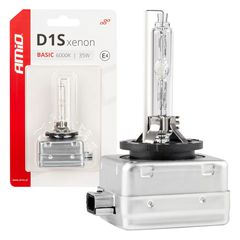 ΑΝΤΑΛΛΑΚΤΙΚΗ ΛΑΜΠΑ ΧΕΝΟΝ BASIC D1S 12V 6.000k 35W BLISTER CARD AMIO - 1 ΤΕΜ.