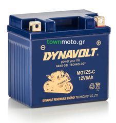 ΜΠΑΤΑΡΙΑ YTZ7S-BS / MG7ZS-C NANOGEL 180CA 95CCA DYNAVOLT