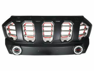 ΔΙΑΚΟΣΜΗΤΙΚΗ ΜΑΣΚΑ FORD RANGER (TKE) '15- (ΓΡΥΛΙΑ) ΜΕ LED DRL