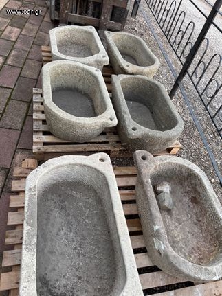 Γούρνες, πέτρινοι νεροχύτες, νιπτήρες παλιές πέτρες πέτρινοι νεροχύτες-thumb-3