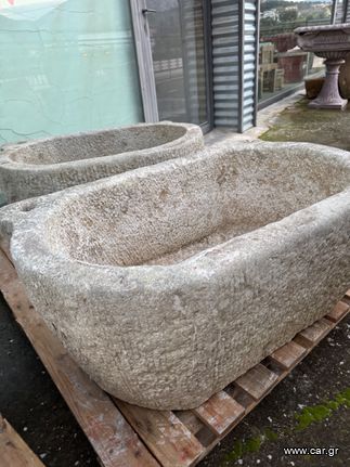 Γούρνες, πέτρινοι νεροχύτες, νιπτήρες παλιές πέτρες πέτρινοι νεροχύτες-thumb-9