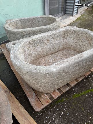 Γούρνες, πέτρινοι νεροχύτες, νιπτήρες παλιές πέτρες πέτρινοι νεροχύτες-thumb-10