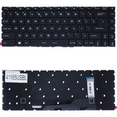 Πληκτρολόγιο - Laptop Keyboard για MSI GE66 Raider GS66 Stealth GP66 Leopard MS-1541 MS-1542 10UE/10UG/10UH MS-16V1 MS-16V3 MS-16V4 US No Frame Per-Key RGB Backlight Βlack ( Κωδ.41165USBL )