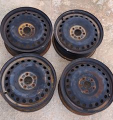 Πωλούνται 16αρες σιδερένιες ζάντες 5Χ108 καρε απο Ford Mondeo 2002-2001-2007 μοντέλο.