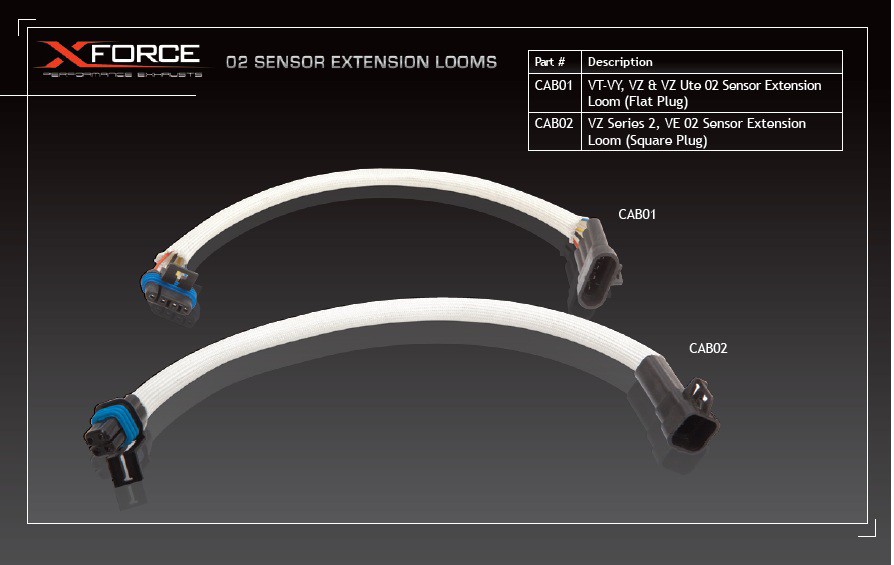 O2 Sensor Extention Loom-Flat Plug