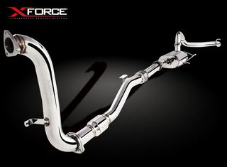 3″ Turbo Back System with Metallic Cat Converter, Raw 409 Stainless Steel (for track and off road use only)