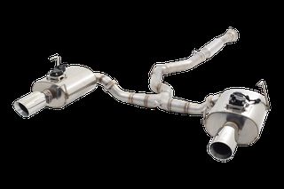 3" Cat-Back System with Varex Mufflers, 304 Stainless Steel