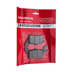 Σετ Τακάκια Εμπρός Γνήσια Honda Για Wave 110-Supra X 12506455-KWB-601