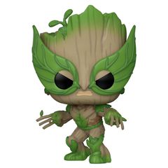 POP figure Marvel We Are Groot - Groot as Wolverine-thumb-1
