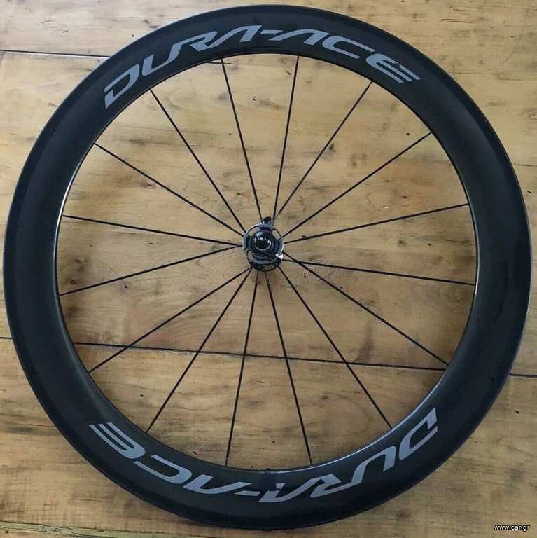 ΤΡΟΧΟΣ SHIMANO WH-R9100-C60-TU FRONT 16H RIM:CARBON TUBULAR OLD:100MM, W/O WHEEL BAG  IND.PACK
