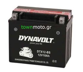 ΜΠΑΤΑΡΙΑ YTX12-BS / DTX12-BS DYNAVOLT ΓΙΑ PIAGGIO BEVERLY, CARNABY, LIBERTY, VESPA, X10, X7 125cc