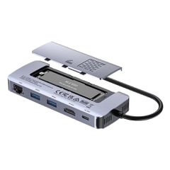 UNITEK ACTIVE HUB USB-C 10GBPS,M.2,HDMI, PD 100W-thumb-2