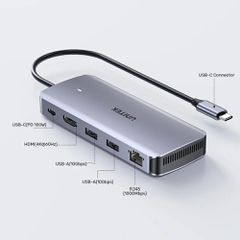 UNITEK ACTIVE HUB USB-C 10GBPS,M.2,HDMI, PD 100W-thumb-3