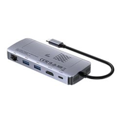 UNITEK ACTIVE HUB USB-C 10GBPS,M.2,HDMI, PD 100W-thumb-1