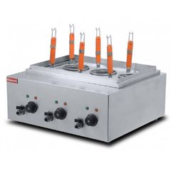 Βραστήρας ζυμαρικών με 6 καλάθια, 6Kw. Διαστάσεις 59x57x280 cm