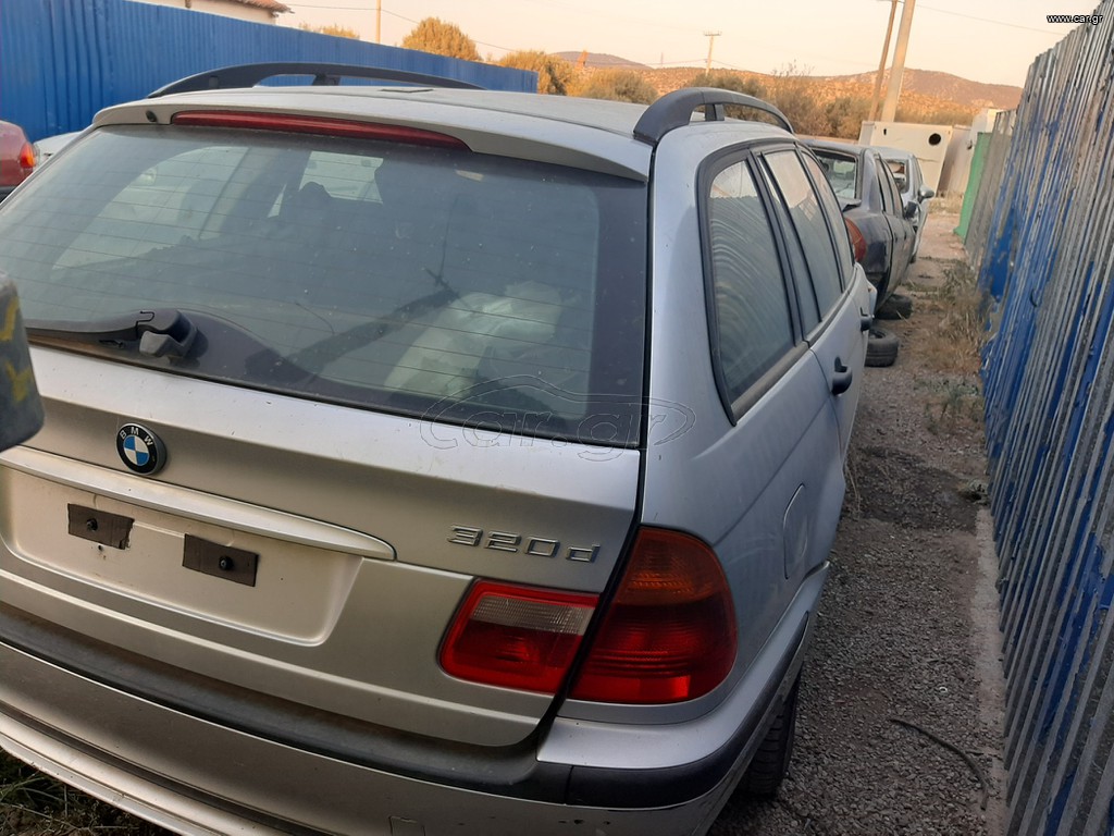 Τζαμόπορτα πίσω bmw e46 station