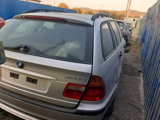 Τζαμόπορτα πίσω bmw e46 station