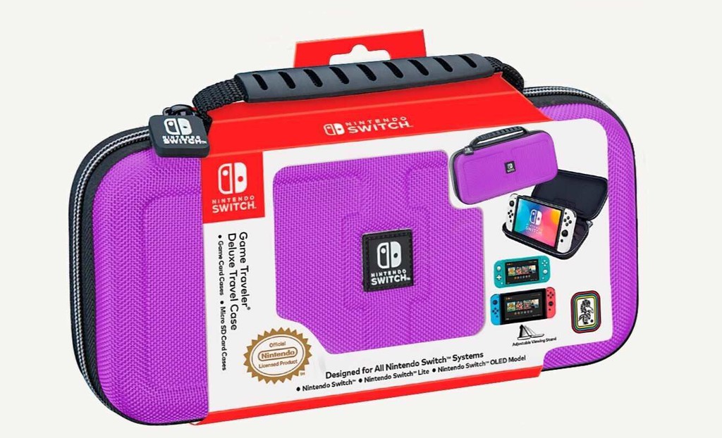 Nacon Switch Travel Case Purple Switch Lite/Switch OLED / Nintendo Switch