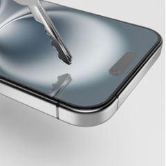 Puro Frame Tempered Glass with frame for iPhone 16-thumb-2