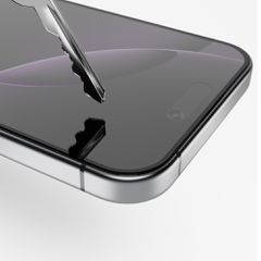Puro Frame Tempered Glass with frame for iPhone 16 Pro-thumb-2