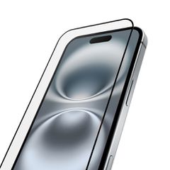 Puro Frame Tempered Glass with frame for iPhone 16 Plus-thumb-1