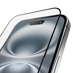 Puro Frame Tempered Glass with frame for iPhone 16 Plus-thumb-2