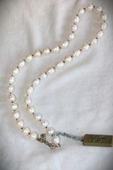 Κολιέ απο γνήσια μαργαριτάρια sterling silver 925 από κλείσιμο καταστήματος SST004