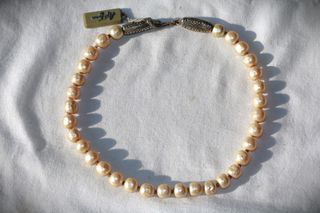 Κολιέ απο συνθετικά μαργαριτάρια sterling silver 925 από κλείσιμο καταστήματος SST006