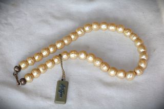 Κολιέ απο συνθετικά μαργαριτάρια sterling silver 925 από κλείσιμο καταστήματος SST007
