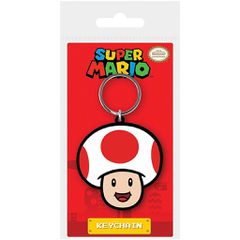 SUPER MARIO (TOAD) PVC KEYCHAIN / Fan Shop and Merchandise