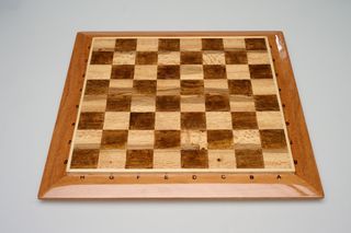 Σκακιερα ξυλινη Δρυς Τριανταφυλλο 45 χ45
