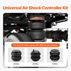 VEVOR Air Shock Controller 12V 100PSI Wireless On Board Air Compressor System-thumb-1