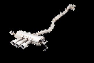 3" Cat-Back System with Varex Muffler, 304 Stainless Steel