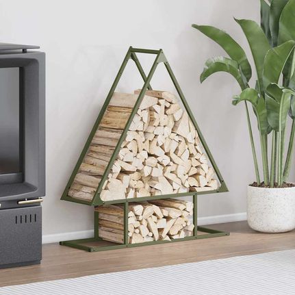 Ράφι για καυσόξυλα 80x25x90 εκ. Ατσάλι ψυχρής έλασης 864318