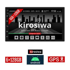 KIROSIWA 6+128GB PEUGEOT 307 (2002 - 2013) Android οθόνη αυτοκίνητου 6GB με GPS WI-FI (ηχοσύστημα αφής 7" ιντσών Youtube Playstore MP3 USB Radio Bluetooth Mirrorlink DSP Apple Carplay Android Auto 4x6